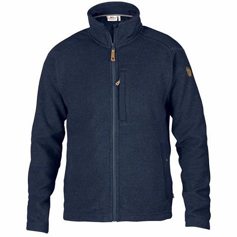 Fjallraven Buck Fleece Navy Singapore For Men (SG-457056)